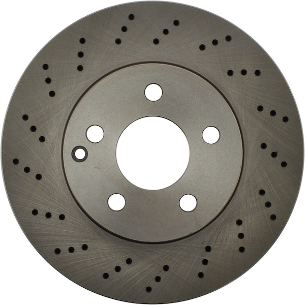 Centric Parts Standard Drilled Brake Rotor, 228.35109 228.35109 - main